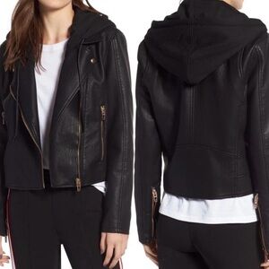 BLANKNYC Denim Meant to Be Moto Jacket